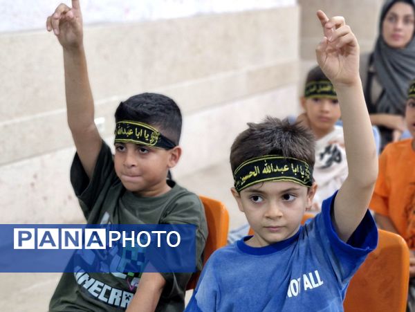 گردهمایی کودکان عاشورایی در گلوگاه 