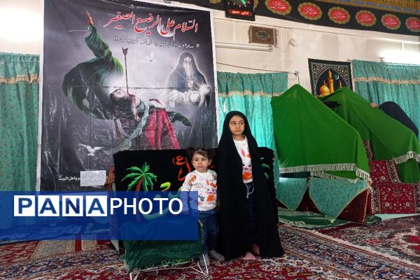 اجتماع بزرگ شیرخوارگان حسینی در روستای گزکوه