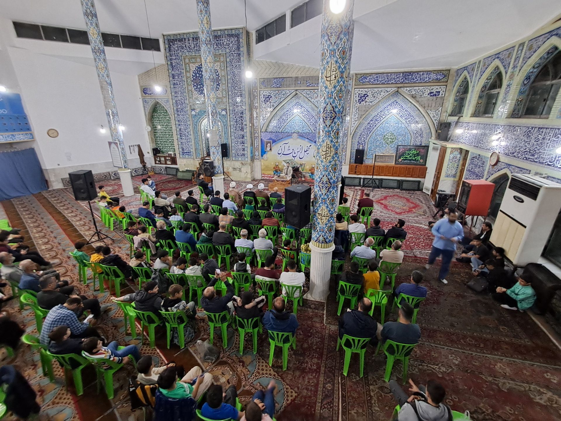 محفل انس با قرآن و میلاد با سعادت امام حسن عسکری( ع) قائمشهر