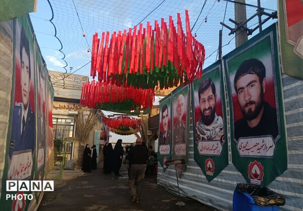 موکب شهید سید میلاد مصطفوی مستقر در شهر بهار 