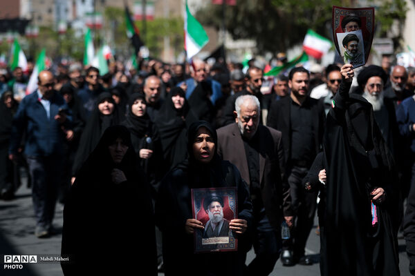 مراسم اربعین رهبر شهید انقلاب در تهران