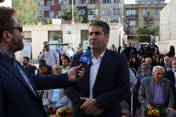 آیین خشت‌گذاری دبستان شهید خداقلی