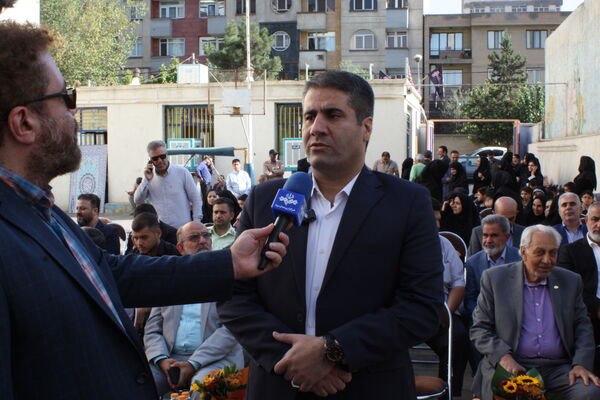 آیین خشت‌گذاری دبستان شهید خداقلی