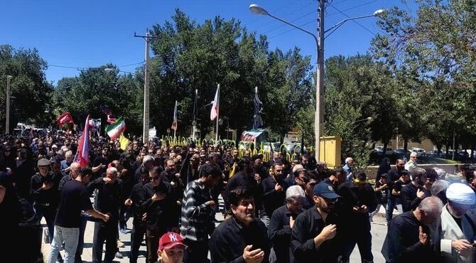 مستندی کوتاه از برگزاری مراسم‌های عزاداری عاشورا در شهرستان بروجن 
