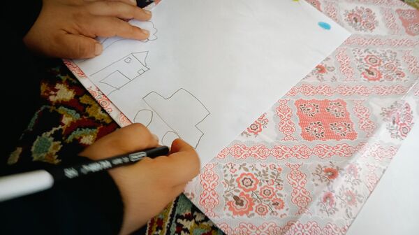 برپایی غرفه کودک در حاشیه نماز جمعه کاشمر