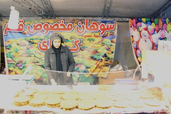 نمایشگاه شب یلدا در باغ دولت‌آباد یزد
