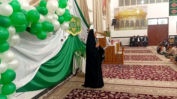جشن میلاد حضرت فاطمه س در روستای نقاب شهرستان خلیل آباد