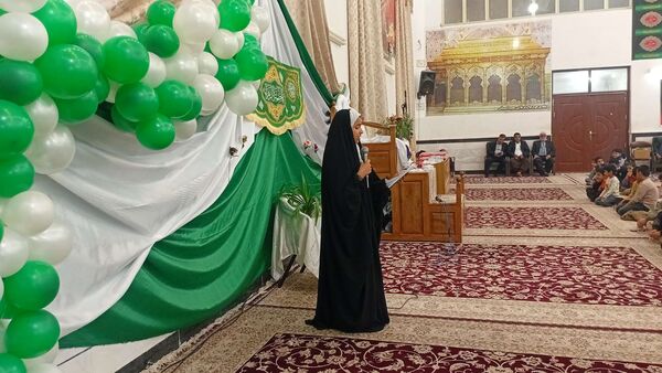 جشن میلاد حضرت فاطمه س در روستای نقاب شهرستان خلیل آباد