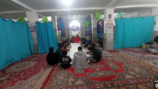 برگزاری مراسم معنوی اعتکاف در شهر پاتاوه 