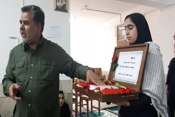 گرامیداشت هفته نیروی انتظامی در دبیرستان شهید مجید دهنوی