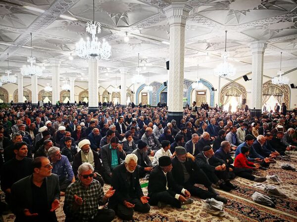 نماز عبادی سیاسی جمعه در زیارتگاه مدرس(ره)