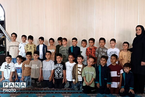 برگزاری جشن الفبای دانش‌آموزان دبستان پسرانه شیخ صدوق در مسجد جامع صباشهر