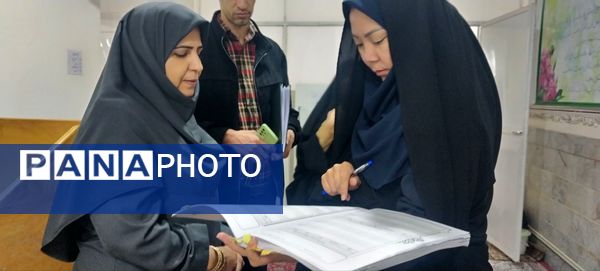 بازدید استانی کارشناس بهداشت از دبیرستان شهید محمدی پور