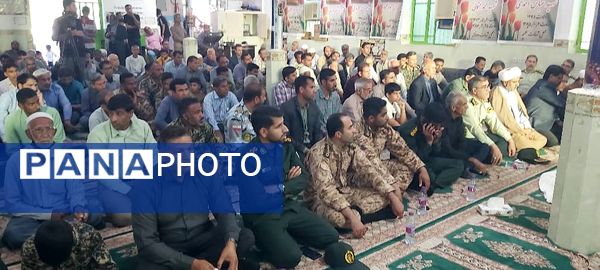 مراسم دومین سالگرد شهادت سرهنگ دوم سعید مریدی 