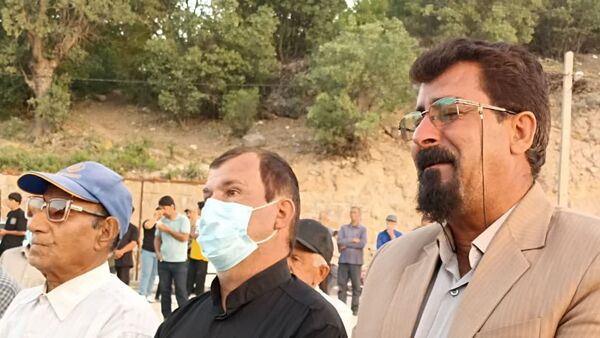 استقبال پر‌شور مردم دهستان کریک از کاروان خدام رضوی
