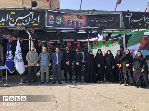 پذیرایی از کاروان‌های اربعین در موکب سازمان دانش‌آموزی شهرستانهای استان تهران