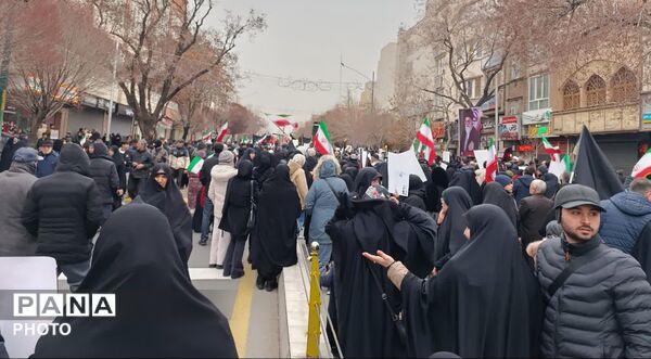 عزاداری خیابانی مردم تبریز 