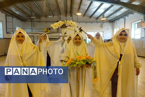 برگزاری اردوی تمشک در شهرستان فاروج 