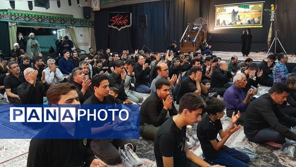 شب ششم ماه محرم در هیات فرهنگیان نیشابور 