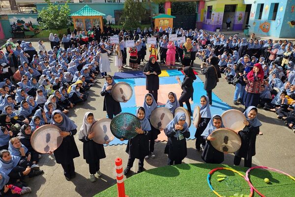 المپیاد ورزشی درون مدرسه در مدارس شهرستان ورامین