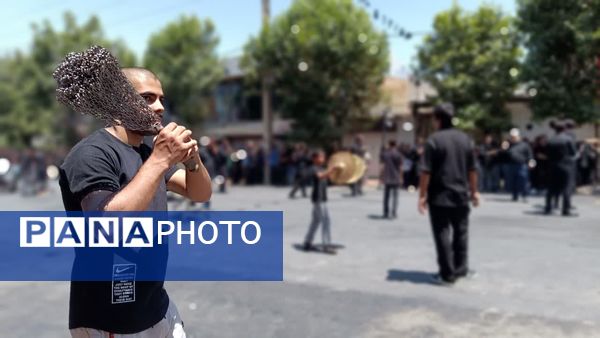 حضور پرشور کودکان و نوجوانان یاسوجی در روز عاشورا 