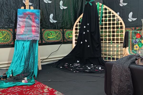 افتتاحیه هیئت فاطمه الزهرا در مکتب فاطمی دبستان دانش