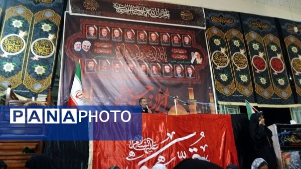 برپایی سفره حضرت‌رقیه (س) در شهر وردنجان