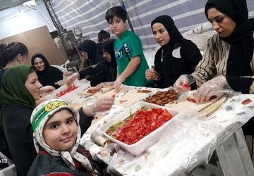 خدمت‌رسانی گسترده موکب متوسلین امام رضا(ع) به زائران اربعین