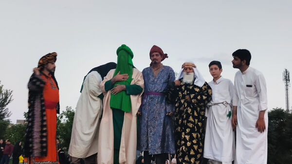 نمایش بازسازی واقعه غدیر در قم