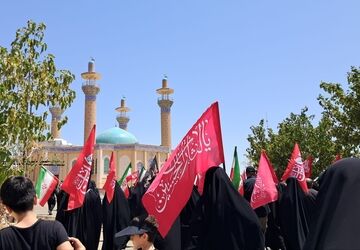 روایت عاشقی جاماندگان اربعین در پرند