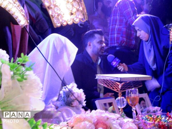 پیوند آسمانی زوج‌های جوان در همدان