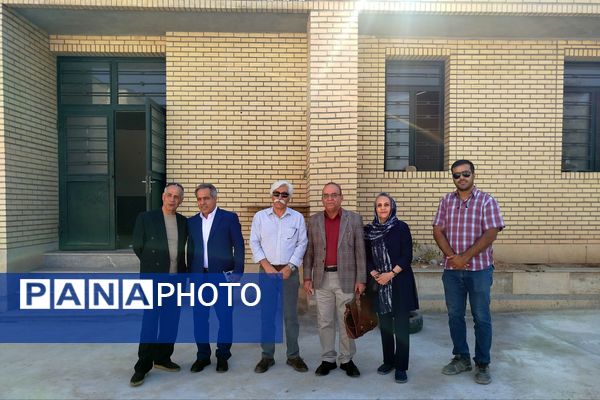 آیین افتتاح آموزشگاه ۱۲ کلاسه زنده یاد بانو رعدی