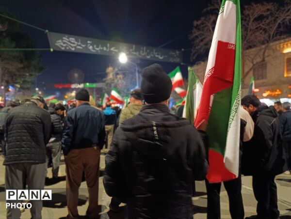 فریاد همبستگی از خیابان‌های نیشابور