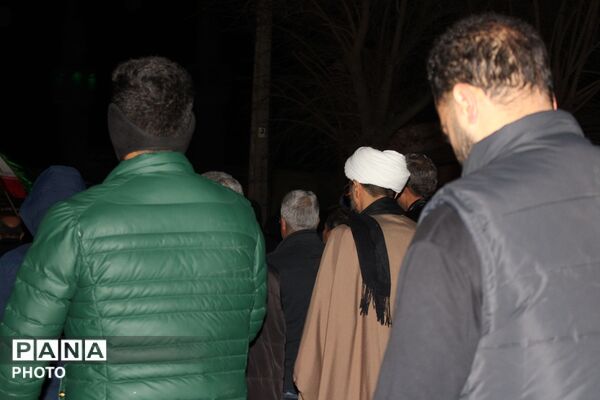 تجمع مردم شهرستان سملقان به مناسبت شهادت رهبر معظم انقلاب