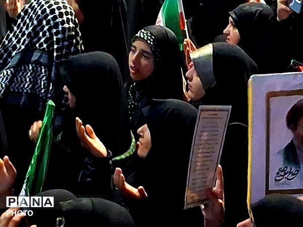 اجتماع مردمی شهرستان کاشمر در محکومیت جنایات رژیم صهیونسیتی 