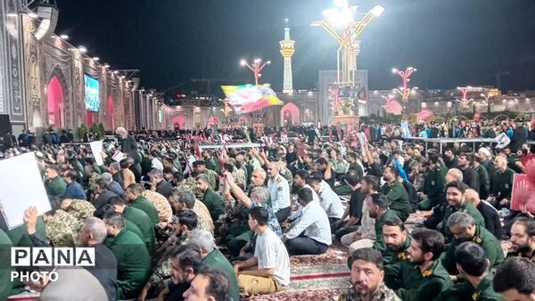 مراسم بزرگداشت قائد شهید امت اسلامی در حرم مطهر رضوی