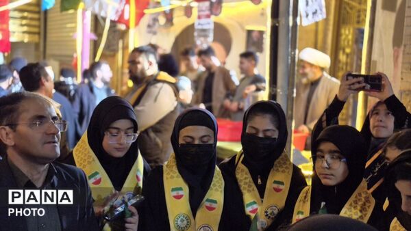 مسئولان به استقبال پیشتازان رفتند؛ نمایش توانمندی نوجوانان امروز