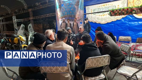 جلوه‌های پذیرایی موکب‌ها از زائران جشن‌های نیمه شعبان