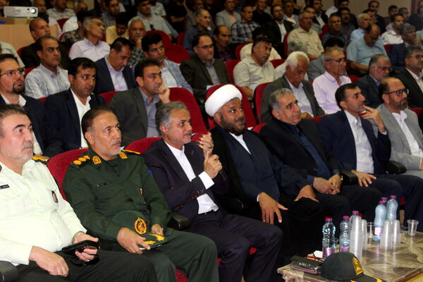 مراسم تودیع و معارفه فرماندار شهرستان فراشبند