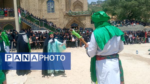 مراسم عاشورای حسینی در امام زاده حسن(ع) یاسوج