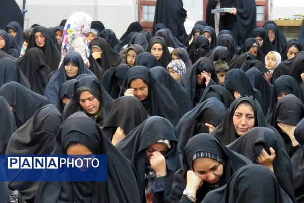 مراسم شهادت رئیس جمهور شهید سید ابراهیم رئیسی در شهر درق 