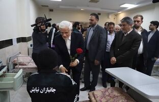 بازدید معاون اول رئیس جمهور از  مجتمع بازتوانی جانبازان اعصاب و روان