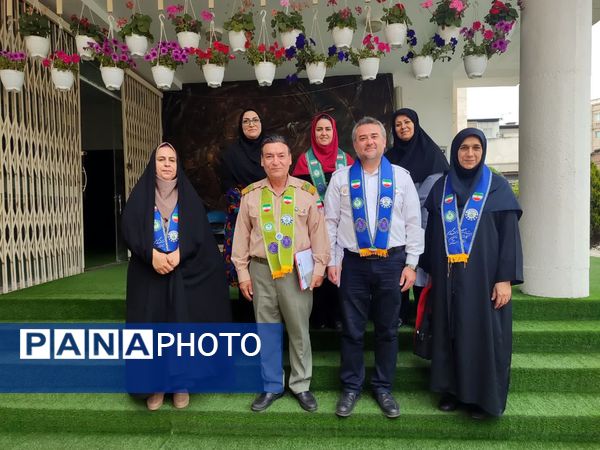 حضور ارزیابان کشوری سازمان دانش‌آموزی در مدارس قائمشهر