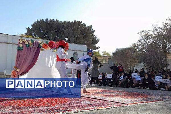 افتتاح المپیاد ورزشی در مدرسه زکیه صباشهر