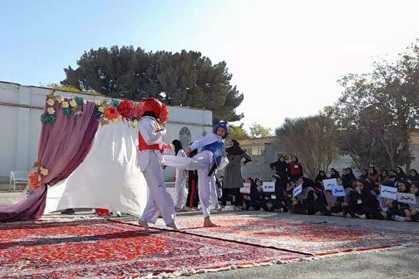 افتتاح المپیاد ورزشی در مدرسه زکیه صباشهر