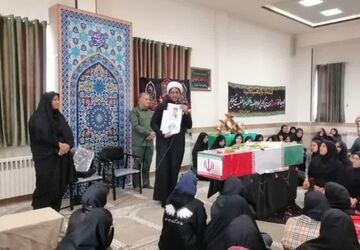 میزبانی شهید گمنام از دانش‌آموزان ابوالفضل(ع)