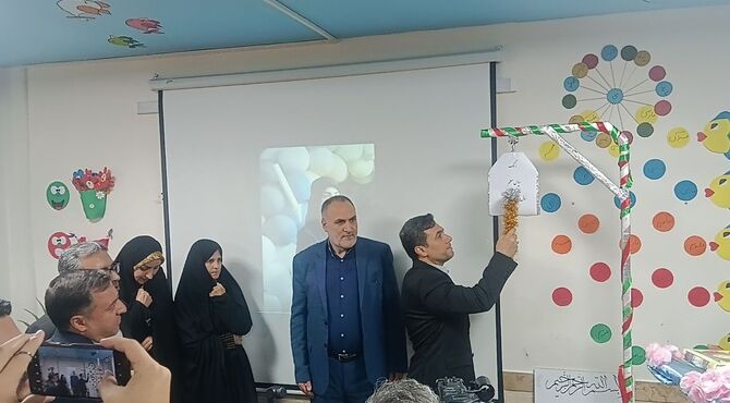 تجلیل از مقام معلم در مدرسه صیرفیان