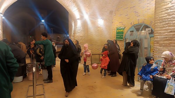 چایخانه حضرت فاطمه الزهرا(س) در نیشابور 