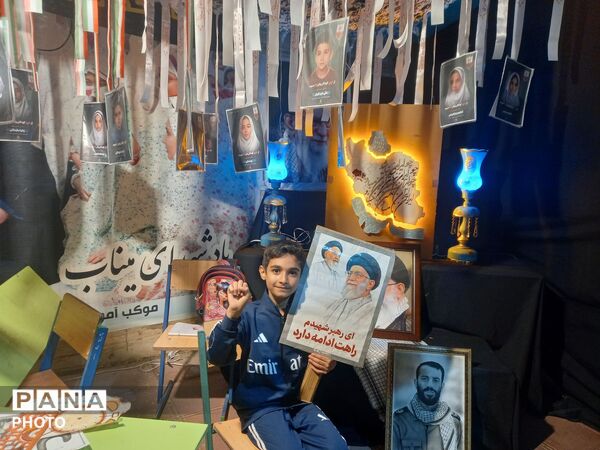 تصاویری از مراسم عزاداری چهلم امام شهیدمان در شهرستان دورود 