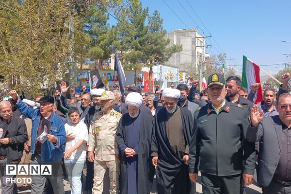 مراسم بزرگداشت چهلمین روز شهادت قائد امت در بجنورد